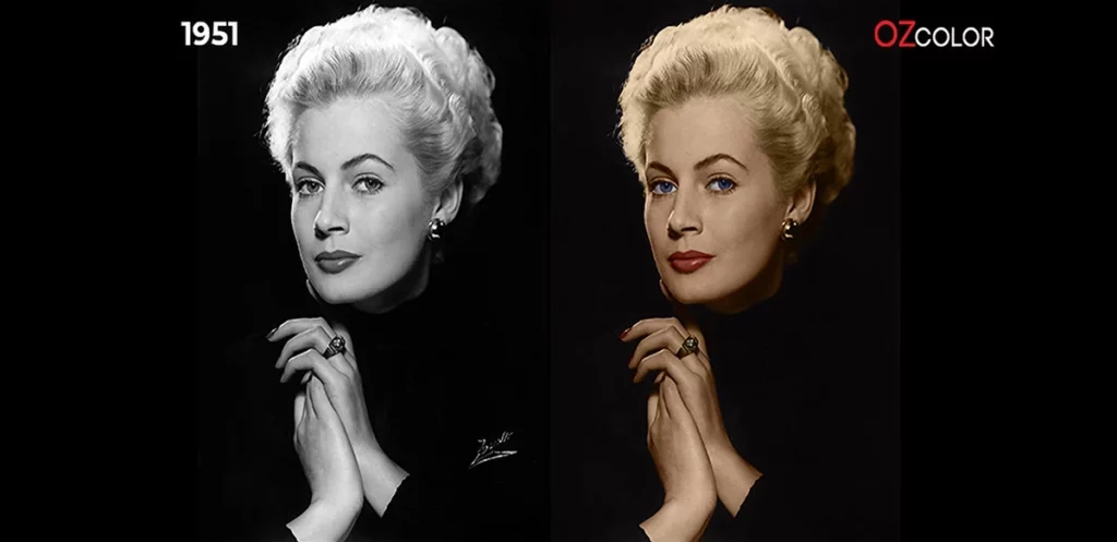 Anita Ekberg - OZ Color colorization